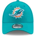 gorra-curva-azul-ajustable-9forty-the-league-de-miami-dolphins-nfl-de-new-era