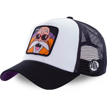 gorra-trucker-blanca-master-roshi-kam4-dragon-ball-de-capslab