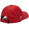 lacoste-curved-brim-basic-dry-fit-red-adjustable-cap