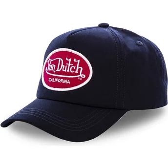 casquette-courbee-bleue-marine-snapback-mar-von-dutch