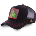 capslab-raphael-rap-teenage-mutant-ninja-turtles-black-trucker-hat