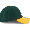 new-era-curved-brim-9forty-the-league-oakland-athletics-mlb-adjustable-cap-grun-und-gelb