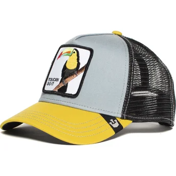 Goorin Bros. Toucan Iggy Narnar Trucker Cap grau und gelb