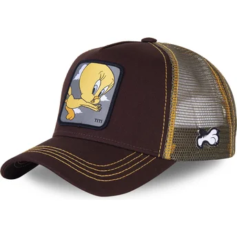 casquette-trucker-marron-titi-tit1-looney-tunes-capslab