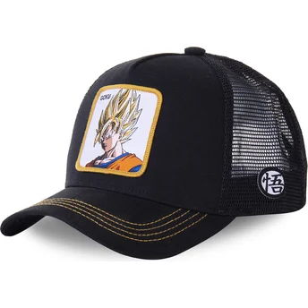 Καπέλο Trucker μαύρο Son Goku Super Saiyan GO4 Dragon Ball από Capslab