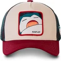 casquette-trucker-beige-bleue-et-rouge-ronflex-sno2-pokemon-capslab