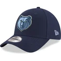 gorra-curva-azul-ajustable-9forty-the-league-de-memphis-grizzlies-nba-de-new-era