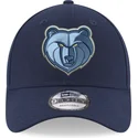 gorra-curva-azul-ajustable-9forty-the-league-de-memphis-grizzlies-nba-de-new-era