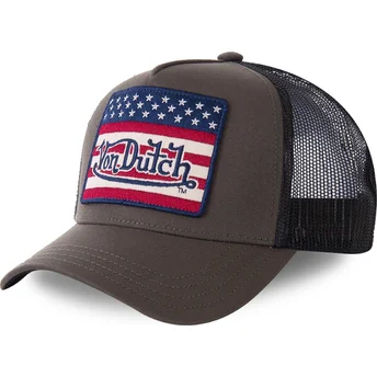 Καπέλο τύπου trucker πράσινο και μαύρο FLAKAK της Von Dutch