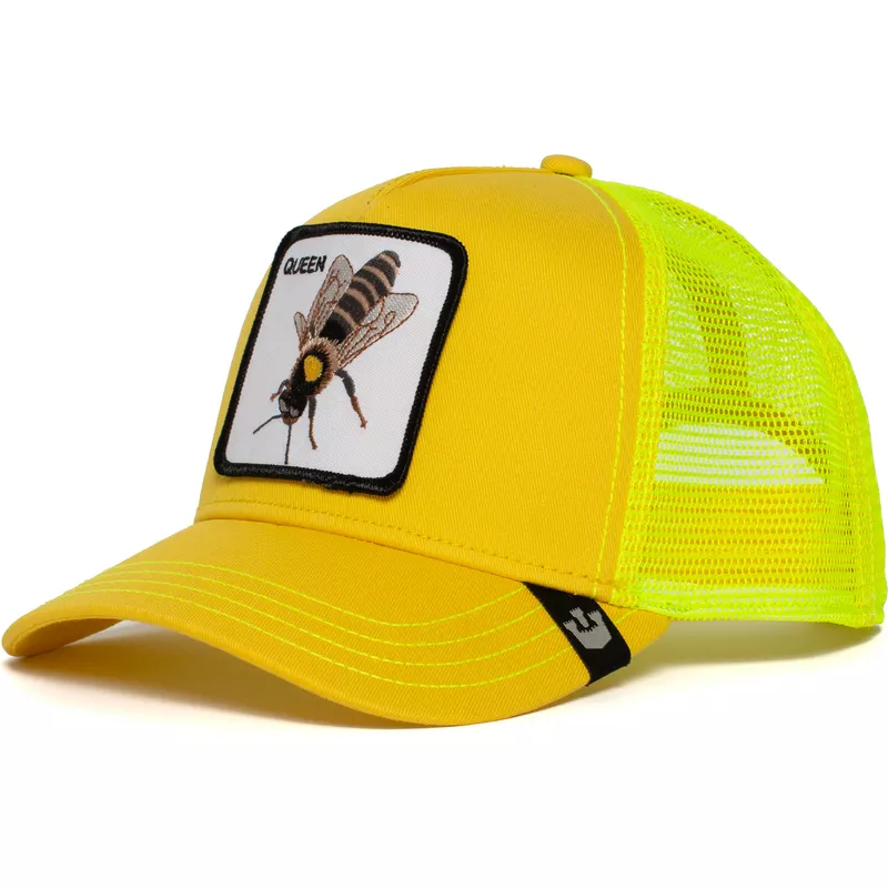 Goorin Bros. Queen Bee Yellow Trucker Hat: Caphunters.ca