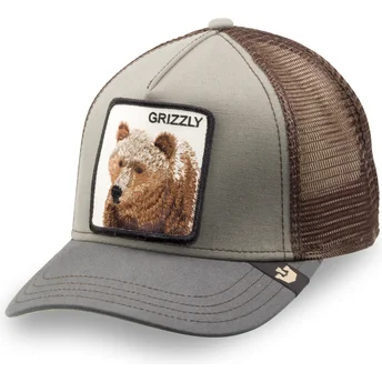 gorra-trucker-verde-para-nino-oso-little-grizzly-de-goorin-bros