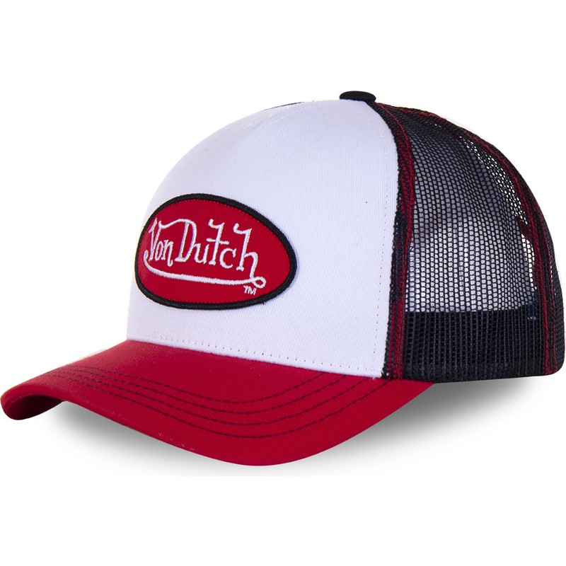 Black and Red Trucker Hat: Caphunters 