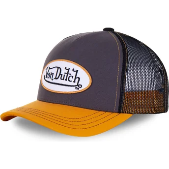 Καπέλο trucker γκρι και κίτρινο OGR της Von Dutch
