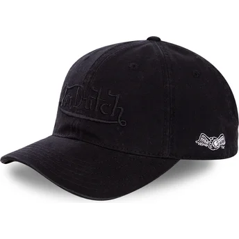 Gorra curva negra ajustable FORESTN de Von Dutch