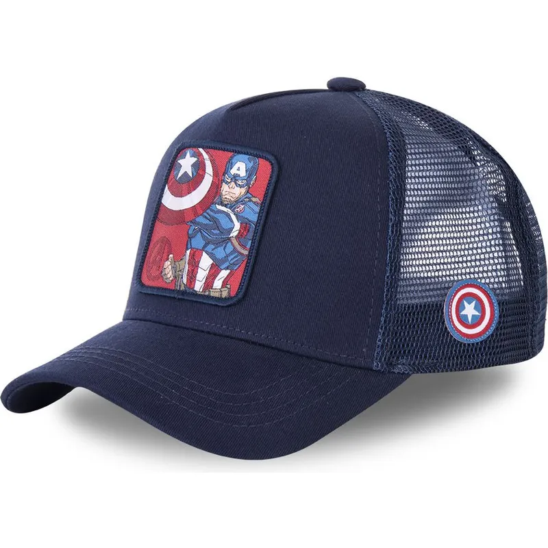 casquette-trucker-bleue-marine-pour-enfant-captain-america-kidcpt1-marvel-comics-capslab