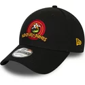 new-era-curved-brim-9forty-bugs-bunny-looney-tunes-chase-black-adjustable-cap