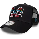 casquette-trucker-bleue-marine-bear-tattoo-pack-a-frame-new-era
