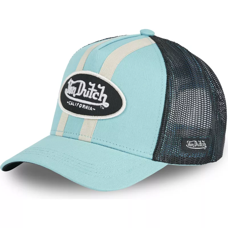 Von Dutch STRI T Blue Trucker Hat