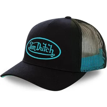 gorra-trucker-negra-con-logo-cian-neo-cya-de-von-dutch