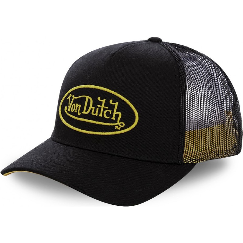 Von Dutch Yellow Logo NEO YEL Black 
