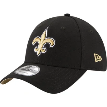 gorra-curva-negra-ajustable-9forty-the-league-de-new-orleans-saints-nfl-de-new-era