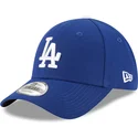 new-era-curved-brim-9forty-the-league-los-angeles-dodgers-mlb-adjustable-cap-blau