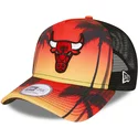 new-era-a-frame-summer-city-chicago-bulls-nba-red-trucker-hat