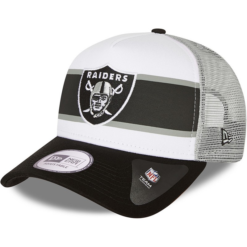 raiders trucker snapback