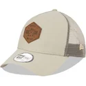 szara-czapka-trucker-a-frame-9forty-heritage-patch-od-new-era
