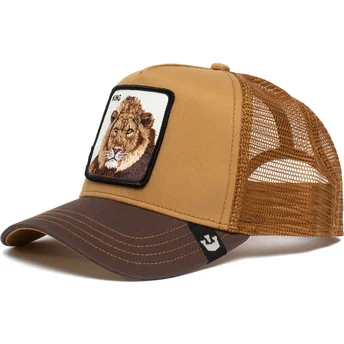 gorra-trucker-marron-leon-king-mane-man-the-farm-de-goorin-bros