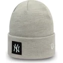 gorro-gris-team-cuff-de-new-york-yankees-mlb-de-new-era