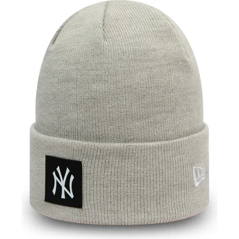 Gorro gris Team Cuff de New York Yankees MLB de New Era