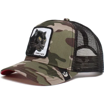 Gorra trucker camuflaje pantera Black Panther The Farm de Goorin Bros.