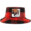 chapeau-seau-rouge-et-noir-buffle-buffalo-i-m-a-little-hoarse-the-farm-goorin-bros