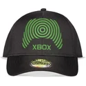 gorra-curva-negra-snapback-xbox-remote-logo-microsoft-de-difuzed