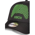 gorra-curva-negra-snapback-xbox-remote-logo-microsoft-de-difuzed