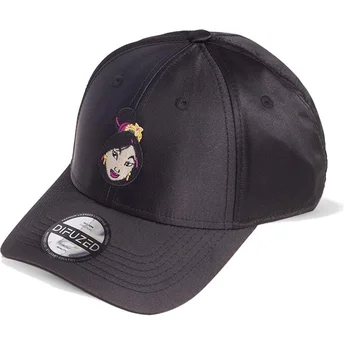 Gorra curva negra ajustable Mulan Disney de Difuzed