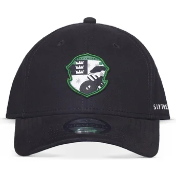 Gorra curva negra snapback para niño Slytherin Emblem Harry Potter de Difuzed