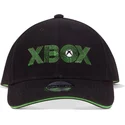 gorra-curva-negra-ajustable-xbox-letters-microsoft-de-difuzed