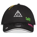 gorra-curva-negra-ajustable-para-nino-las-reliquias-de-la-muerte-wizards-unite-harry-potter-de-difuzed