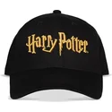 gorra-curva-negra-snapback-gold-logo-harry-potter-de-difuzed