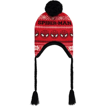 Gorro rojo sherpa Spider-Man Christmas Marvel Comics de Difuzed