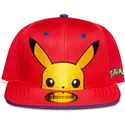 gorra-plana-roja-snapback-para-nino-pikachu-pokemon-de-difuzed