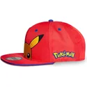 gorra-plana-roja-snapback-para-nino-pikachu-pokemon-de-difuzed