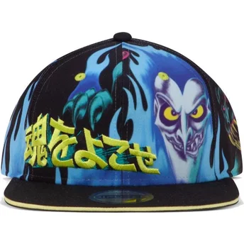 Gorra plana negra snapback Hades Disney de Difuzed