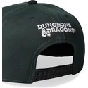 casquette-plate-verte-et-noire-snapback-guenhwyvar-drizzt-dungeons-dragons-difuzed