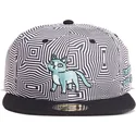 gorra-plana-blanca-y-negra-snapback-talking-cat-outer-space-rick-y-morty-de-difuzed