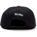 casquette-plate-noire-et-marron-snapback-krombopulos-michael-rick-et-morty-difuzed