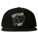 difuzed-flat-brim-critical-hit-dice-dungeons-dragons-black-snapback-cap