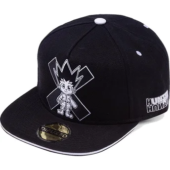 Gorra curva negra snapback Gon Freecss Hunter x Hunter de Difuzed